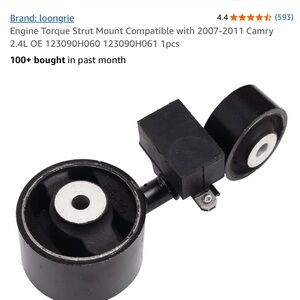 Black Engine Torque Strut Mount for Camry